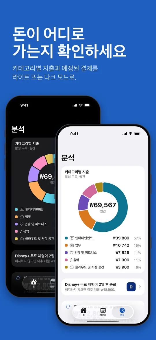 분석: 카테고리별 지출